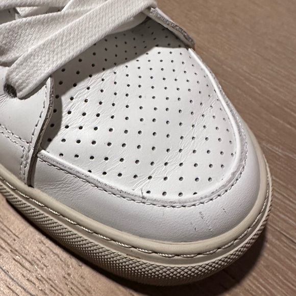 Zadig & Voltaire white flash perforated leather high top sneaker - almost new! - Picture 12 of 16